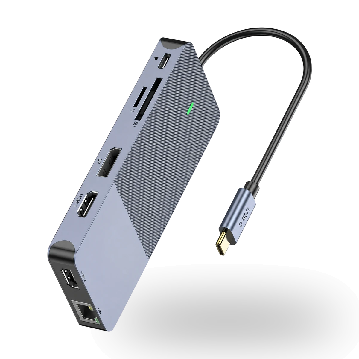 Dock QGeeM USB-C 9 em 1